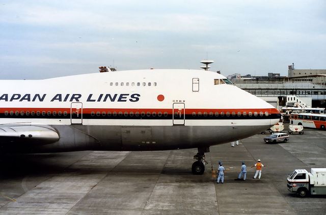 日本航空　Boeing747SR