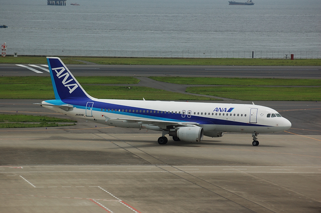 ANA A320-200(JA8391)