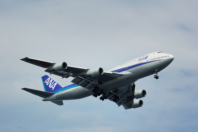 全日空　Boeing747-400D