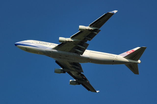 中華航空公司　ボーイング747-400