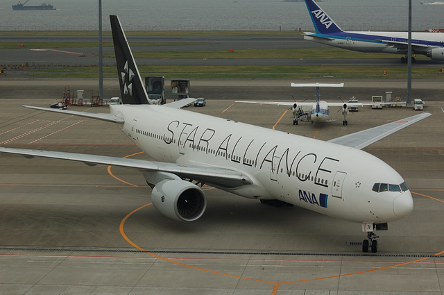 ANA Star Alliance Boeing777-200　2