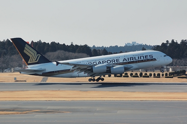 SQ Airbus A380 3