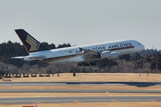 SQ Airbus A380 4
