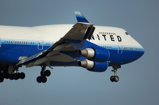 UNITED AIRLINES Boeing747-400 4