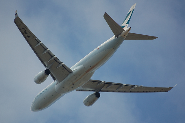 CATHAY PACIFIC Airbus A330-300 Take Off 3