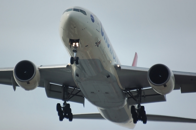 JAL ONE WORLD 塗装のBoeing777