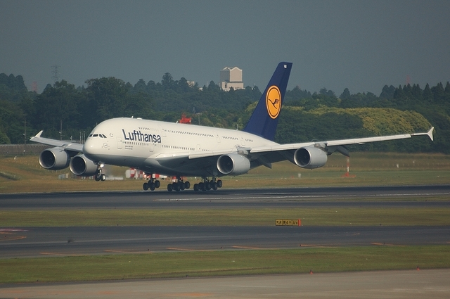 ルフトハンザ　Airbus A380　1