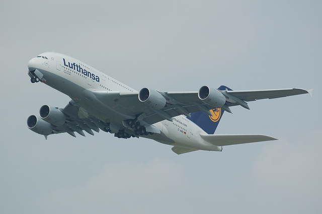 ルフトハンザ　Airbus A380　5