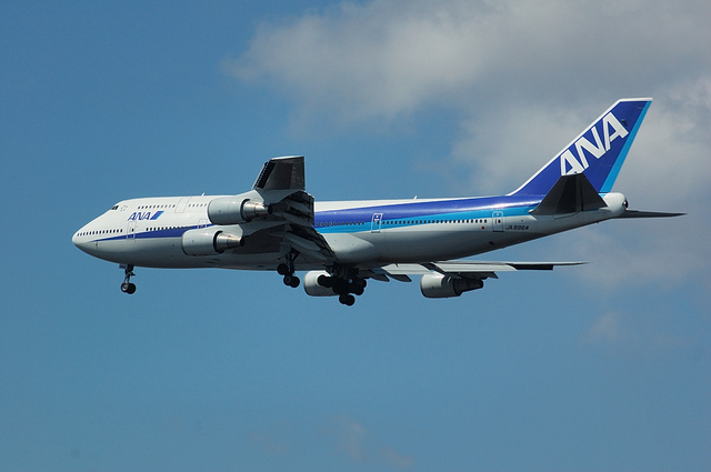 ANA Boeing747-400 VOR-C 4