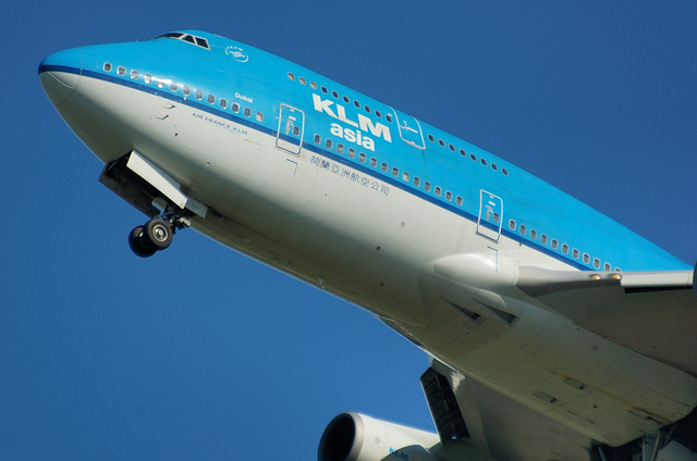 KLM B744 6