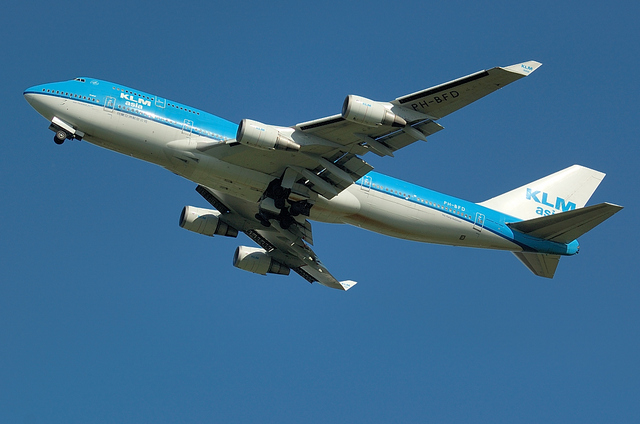 KLM B744 7