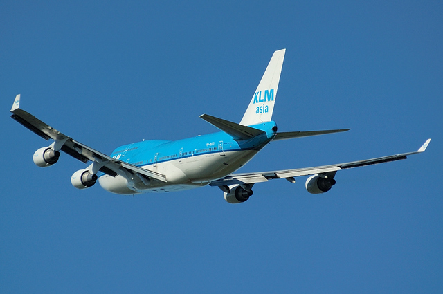 KLM B744 9