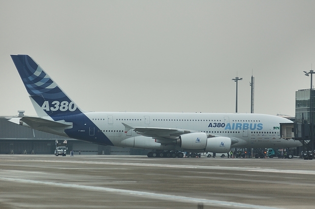 羽田空港でのA380　3