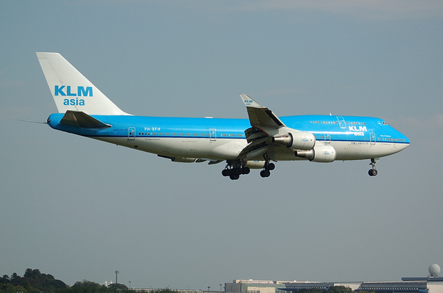 KLM B744 3