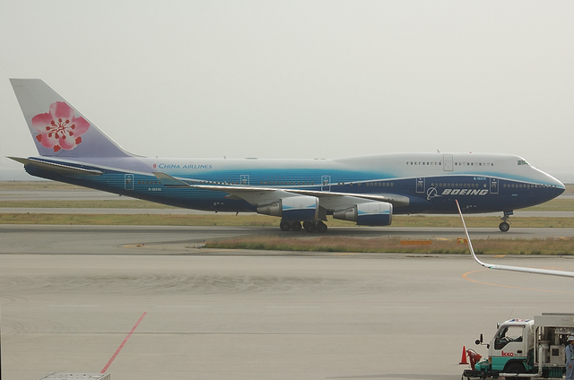 China Airlines Boeing塗装　2