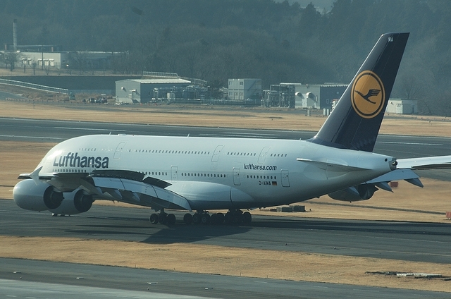 LHのA380 4