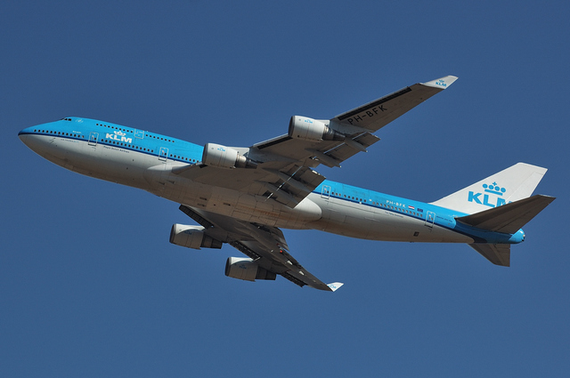 KLM B744 3