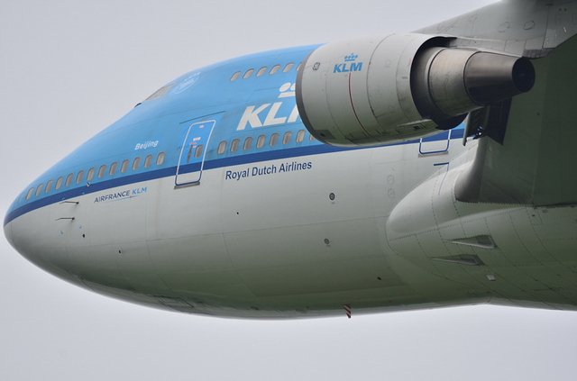 KLM B744 4