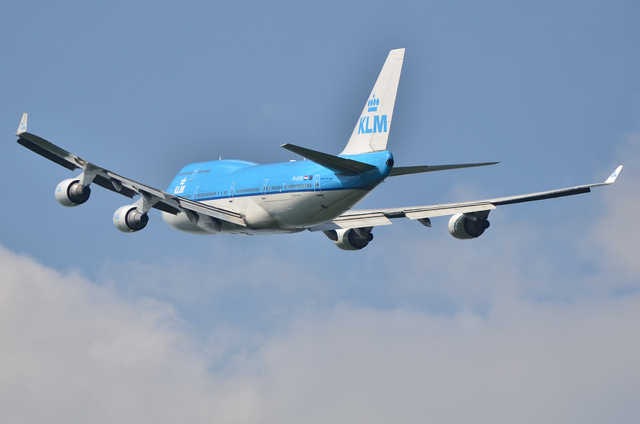 KLM B744 7