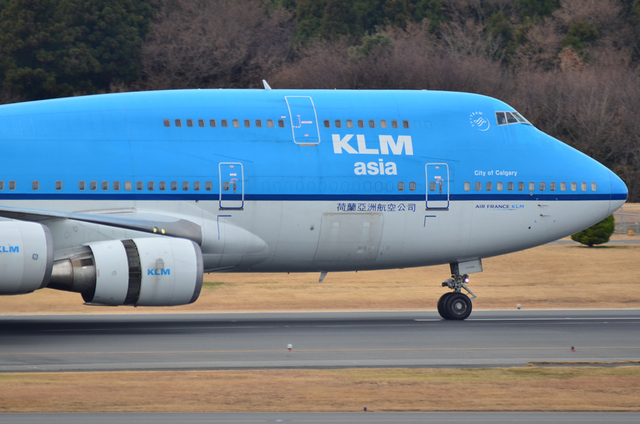 KLM B744 3