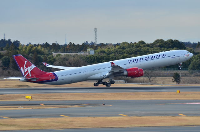 ヴァージンアトランティック航空　A340