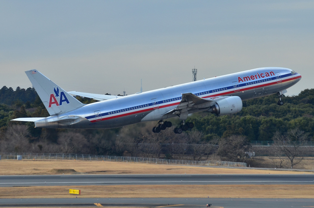 アメリカン航空　B777