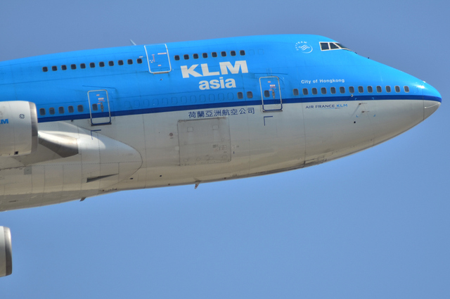 KLM B747 4