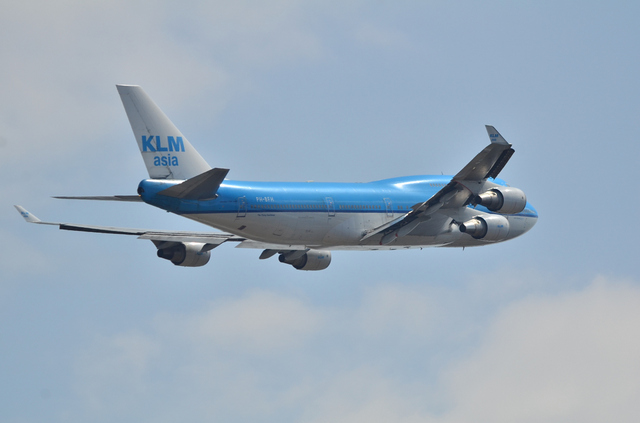 KLM B747 6