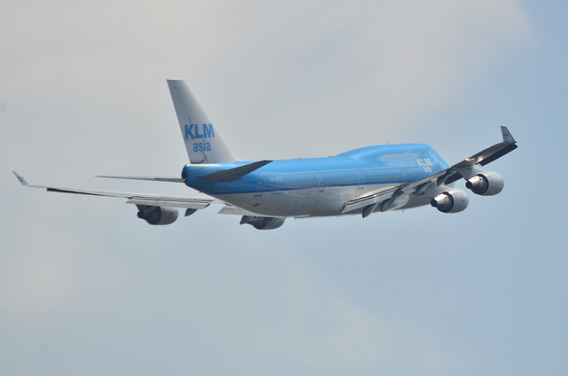 KLM B747 7