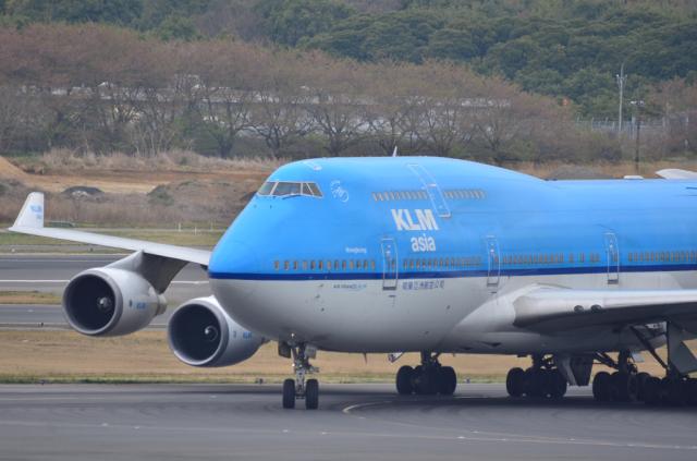 KLM B744 4