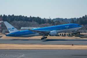 KLMのBoeing777-200/ER – Airmanの飛行機写真館